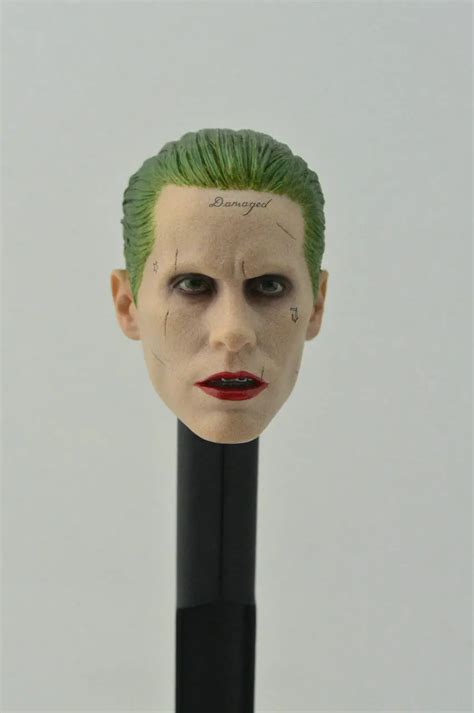 Buy Custom Jared Leto Joker 16 Head Sculpt For Hot Toys Arkham Asylum Suicide