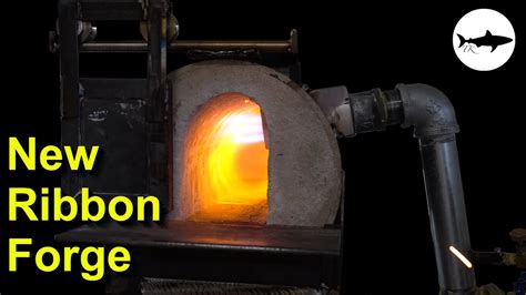 How To Build A Ribbon Burner Forge Youtube