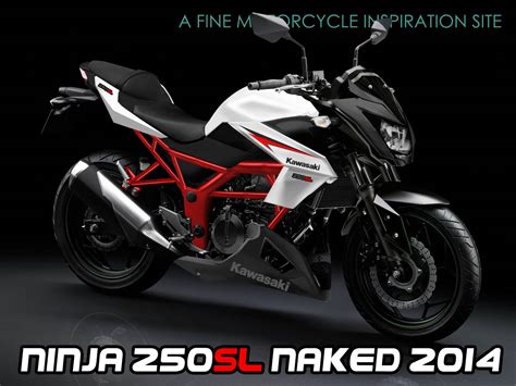 Desain Kawasaki Ninja Rr Mono Naked Bike Sl Akhirnya Nongol Hampir