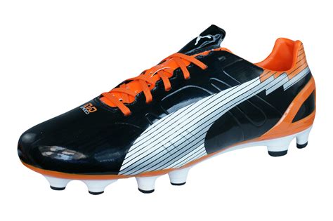 Puma football boots king top k di fg black 7.5uk eur41 8.5us 26.5cm new. Puma evoSPEED 3 FG Mens Football Boots / Cleats - Black and Orange at galaxysports.co.uk