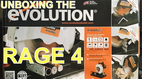 Evolution Rage 4 Unboxing And Assembly Youtube