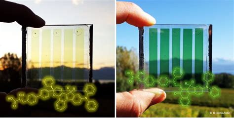 Dye Sensitized Solar Cells That Adapt To Different Light Conditions