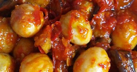 Resep sambal bumbu telur balado. Resep Bumbu Balado Telur Puyuh : Resep Balado Telur Puyuh ...