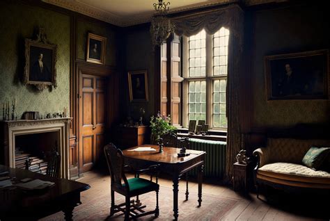 19th Century Study From An English Manor 2 By Argocityartworks On
