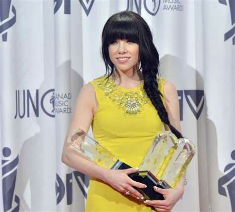 Call Her A Winner Carly Rae Jepsen Scoops Three Juno Awards London Evening Standard Evening