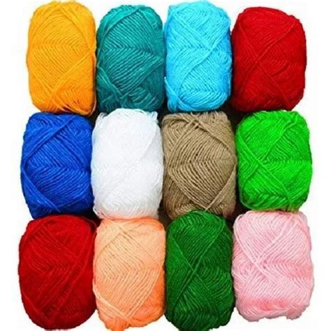 Woollen Woolen Embroidery Yarn For Weaving Count 30 Rs 600kg Id