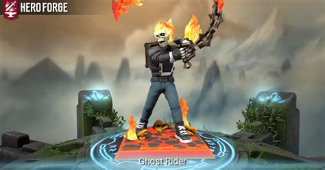 Marvel Ghost Rider Made With Hero Forge