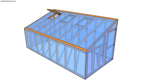 Lean To Greenhouse Plans Free Garden Plans How To