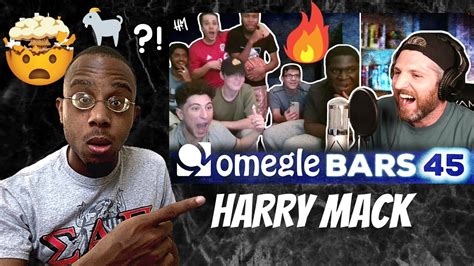 Harry Mack Is Insane Legendary Freestyles Harry Mack Omegle Bars 45 Reaction Youtube