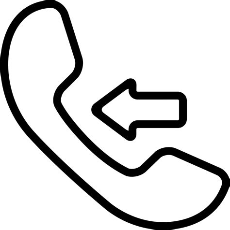 Incoming Call Symbol Svg Png Icon Free Download 49985