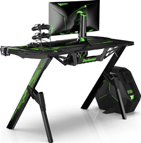 Automatically test your computer against gta 5 system requirements. Deskooze rgb gaming desk gt5 green Buy, Best Price in UAE ...