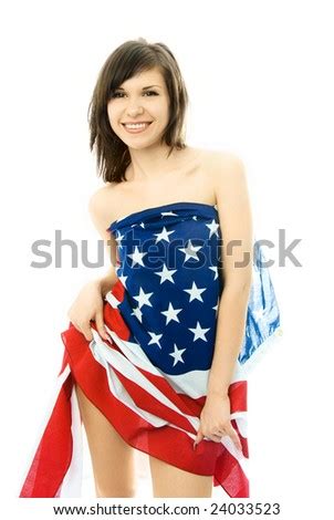 Sexy Beautiful Nude Woman Wrapped Into Stock Photo Shutterstock