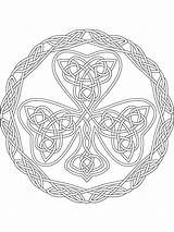 Coloring Celtic Pages Knot Adult Printable Adults Recommended sketch template