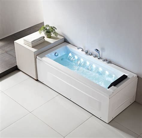 Hot Sale Waterfall Hot Tub Bubble Massage Bathtub Whirlpool With Led Q351n China Bathtub