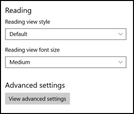 Check spelling or type a new query. Change default font size in Win10 Microsoft Edge Browser ...