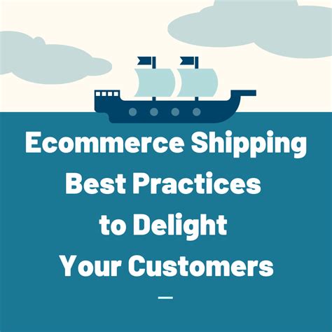 Ecommerce Shipping Best Practices Priceless Tips For 2022