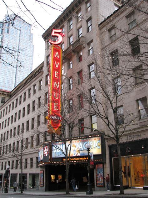 5th Avenue Theater Walking In Seattle