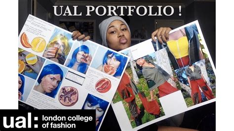 Accepted Portfolio Ual London College Of Fashion Youtube