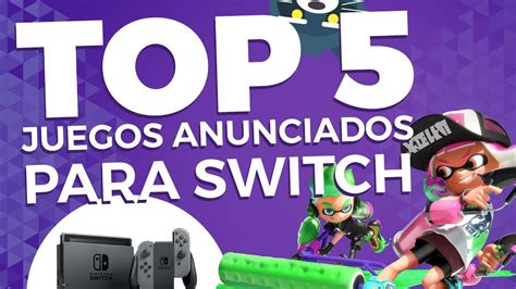 500 avisos de juegos nintendo switch. Nintendo Switch juegos confirmados - Top 5 - YouTube