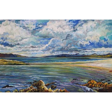 Painting Of Narin Beach Portnoo Co Donegal Painting Original