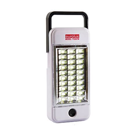 Eurolux Rechargeable Solar Emergency Light White Led Shop Today Get