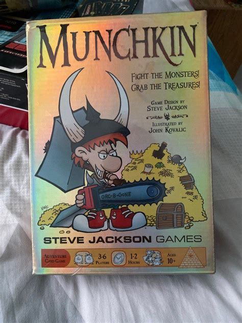Munchkin Board Game Hobbies And Toys Toys And Games On Carousell