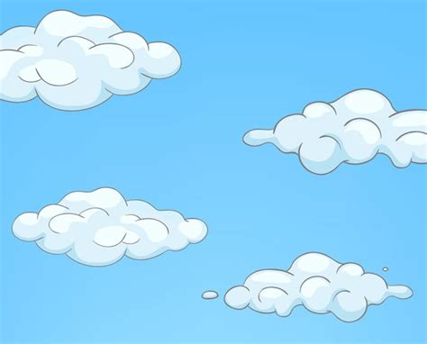 Imagen De Cielo Con Nubes Animado
