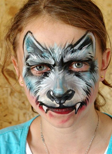 Tanya Maslova Wolf Face Painting Design Werewolf Costume Diy Werewolf