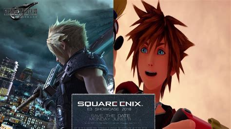 Final Fantasy Vii Remake At Square Enix E3 2018 I Think So Youtube