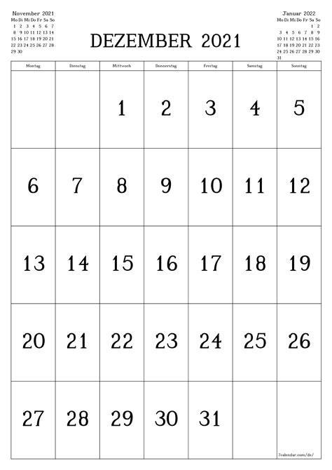 Kalender 2021 A4 Zum Ausdrucken 1 Jwardrobe