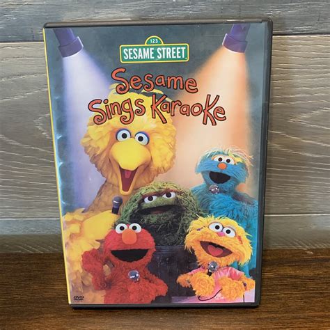 Sesame Street Sesame Sings Karaoke Dvd 74645572796 Ebay