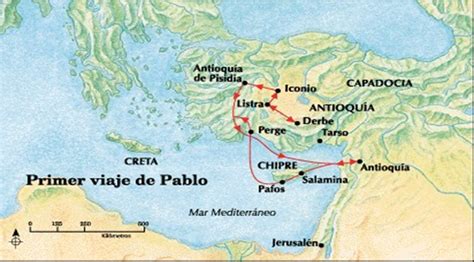 Hechos De Los Apóstoles Y Escritos Paulinos San Pablo Y Sus Viajes
