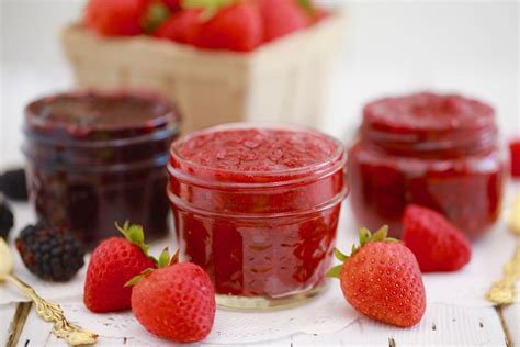 3 Ingredient Microwave Strawberry Jam Recipe Two Others