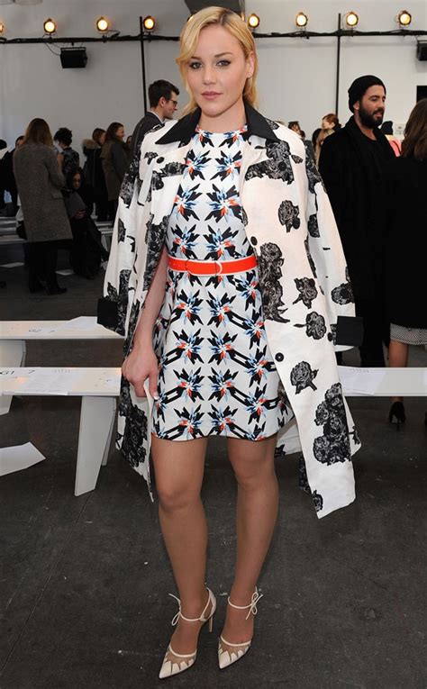 Abbie Cornish From Stars At New York Fashion Week Fall 2015 E News
