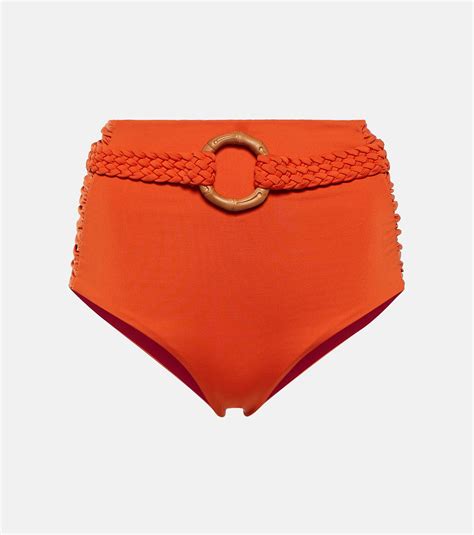 Johanna Ortiz Tangelo Cumbi Bikini Bottoms In Orange Lyst Uk