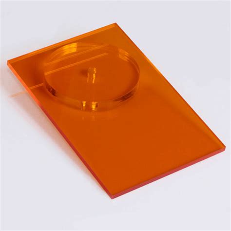 20cm30cm Rectangle Colored Clear Acrylic Sheet See Through Plastic