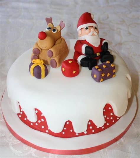 wonderful ideas  christmas cake decorating