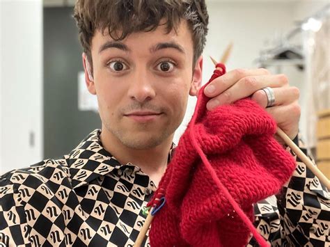 now you can get crafty with tom daley s knit kits edge united states
