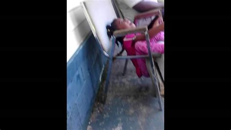 Girl Falling Out Of A Chair Youtube