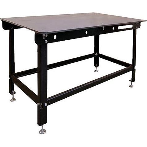 Petite table avec des trous de diamètre 16 mm pour faciliter le bridage et le soudage de pièces en prenant un minimum de place. Table de soudage en acier inoxydable - 580 00 Series ...