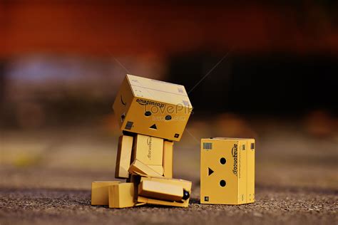A Sad Box Man Photo Imagepicture Free Download 500210783