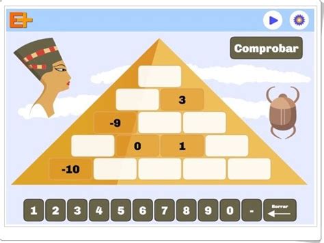 Teoría de juegos y otras miradas. "Pirámide de números enteros" | Juegos con numeros, Juegos de matemáticas, Numeros enteros