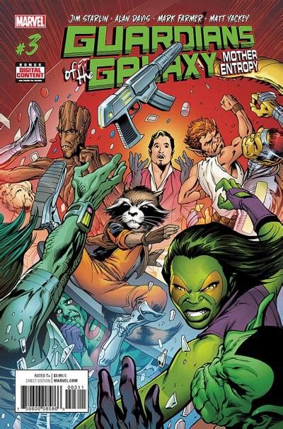 Guardians Of The Galaxy Mother Entropy 2017 N° 3marvel Comics Guia Dos Quadrinhos