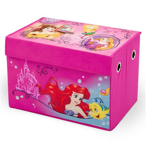 Disney Princess Fabric Toy Box By Delta Children