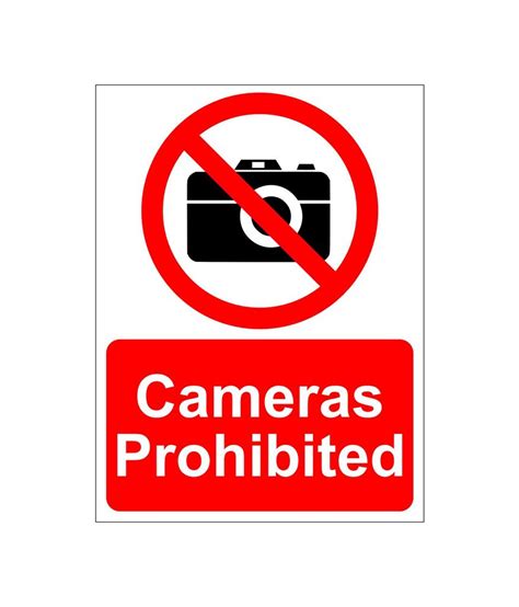 Download transparent prohibited sign png for free on pngkey.com. Clickforsign Camera's Prohibited Sign Board: Buy Online ...