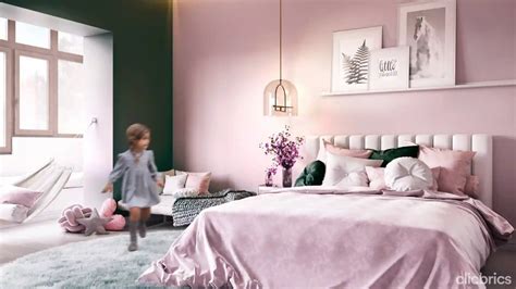 15 pink two colour combination for bedroom walls for a blush look