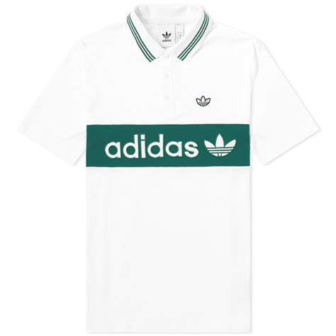 Buy Adidas Samstag Colorblock Polo Shirt In Stock
