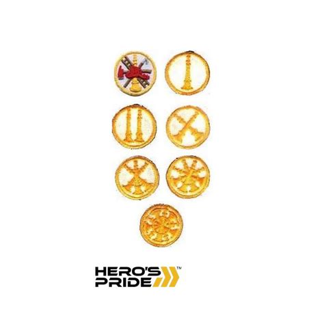 Heros Pride Fire Department Rank Insignia