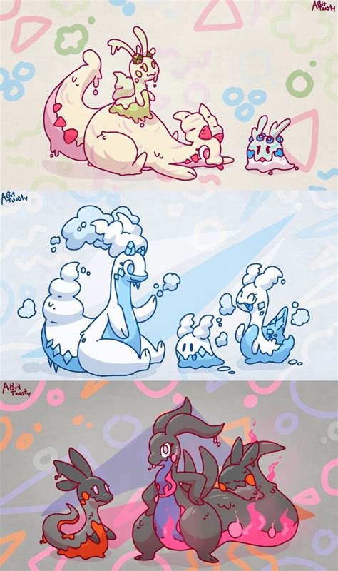 goodra fusions by abittoasty pokéfusion pokémon fusion know your meme