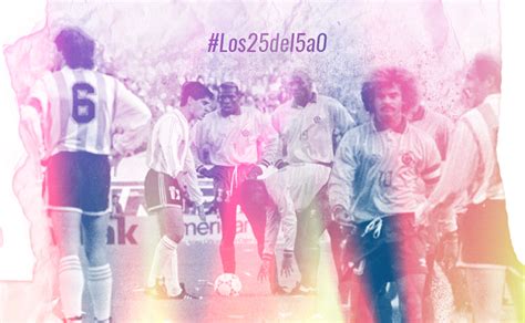 Between 1985 and 1990 colombian clubs reached copa libertadores final four out of five times and atletico nacionalai??i??s victory in 1989 was the zenith of colombian club football. Colombia 5 Argentina 0: ¿qué pasó con el once de la ...